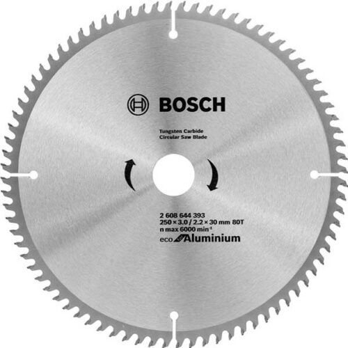 Пила за Алуминиум BOSCH 250x3