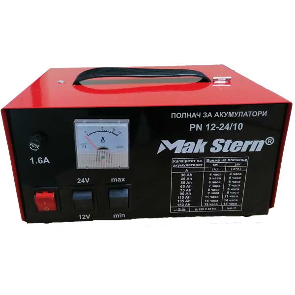 Полнач за акумулатори MAK STERN PN 12-24/10