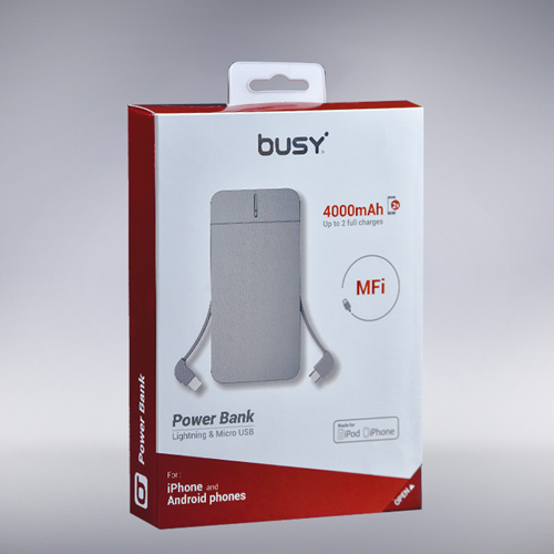 Пренослив полнач 4000 мАh (сертифициран) BUSY