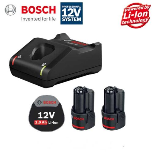 Батерии и полнач сет BOSCH 2 x GBA 12V 2.0Ah + GAL 12V-40