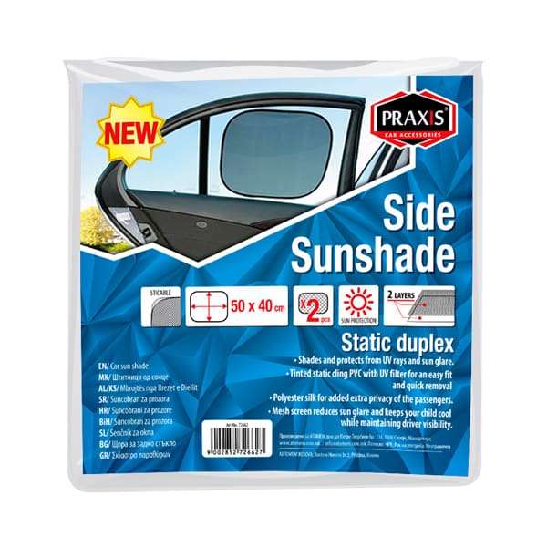 Странични завеси за стакла (самолепливи) – Praxis