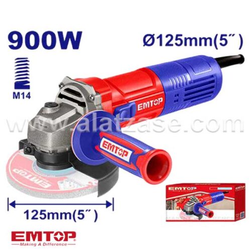 Emtop EAGR09051 Аголна Брусилка 125mm 900W