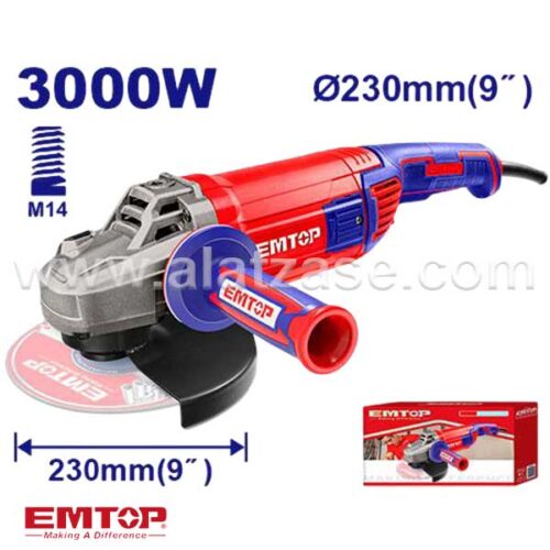 Emtop EAGR30093 Аголна Брусилка 230mm 3000W