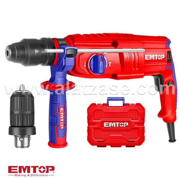 EMTOP ERHRL802 Електропневматска дупчалка SDS-Plus 800W