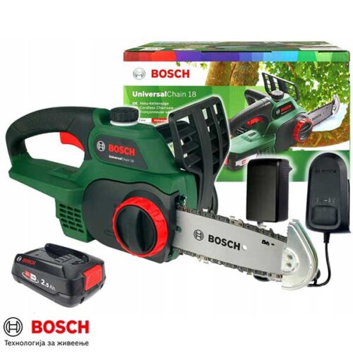 Bosch UniversalChain 18 Акумулаторска Пила 18V 2.5Ah Батерија