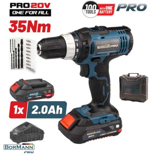 Bormann PRO BBP3000 Батериска Дупчалка (20V)