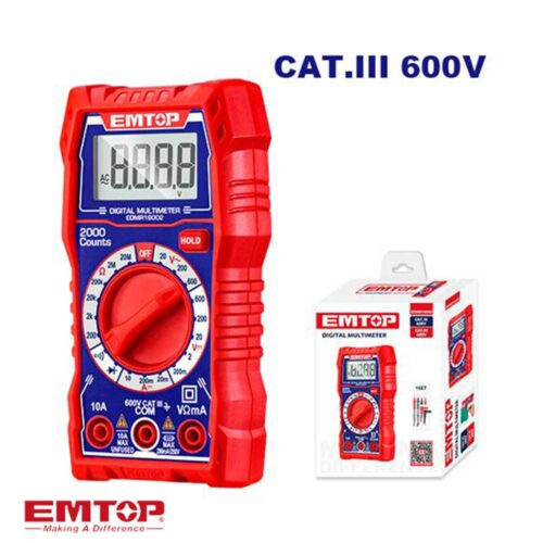 EMTOP EDMR16002 Дигитален Мултиметар