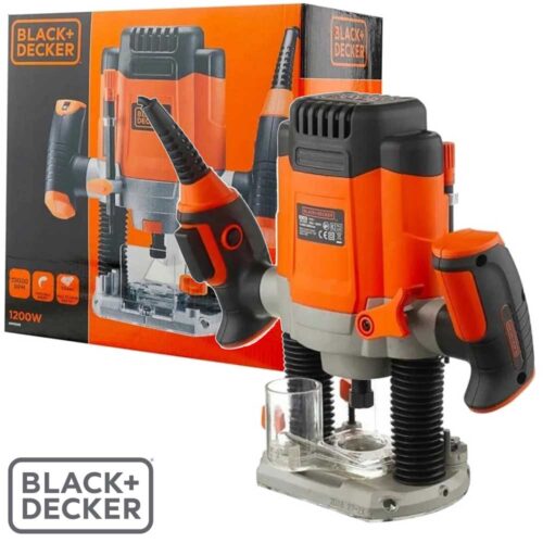 Black+Decker KW1200E Рачна Фреза - Глодалка 1200W