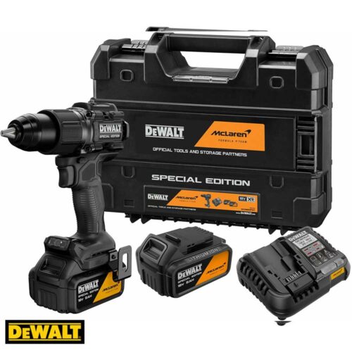 DeWalt DCD86MP2T McLaren F1 Special Edition Ударна дупчалка/одвртувач 2x5Ah 90N