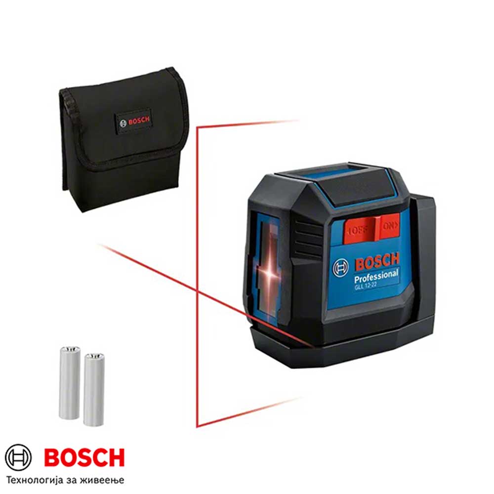 BOSCH GLL 12-22 Ласер со Вкрстени Линии