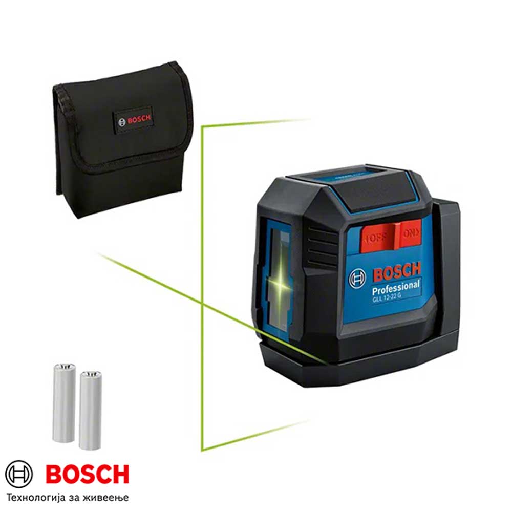 BOSCH GLL 12-22 G Ласер со Вкрстени Линии