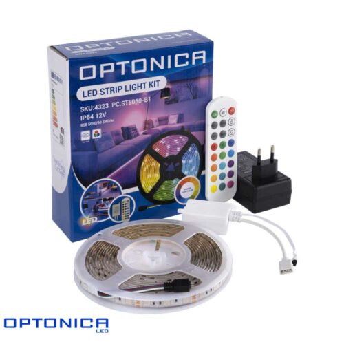 LED Лента Водоотпорна Сет 5m RGB (60 LED-m 36W IP54)