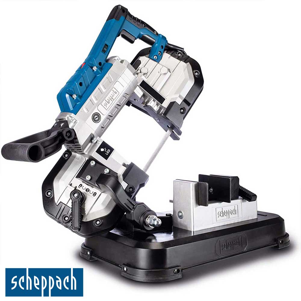 Scheppach MBS1200 2-во-1 Рачен и Столен Бонсек за Метал 1200W (127 mm)