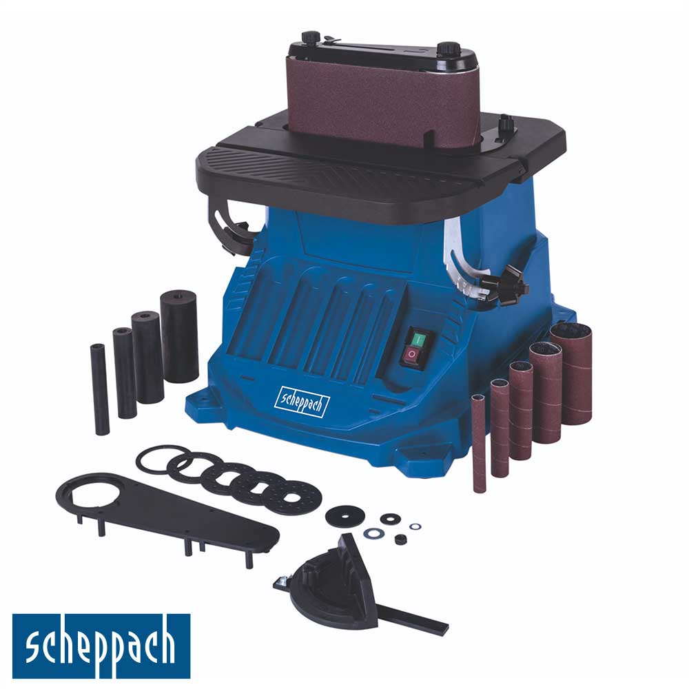 Scheppach OSM600 2-во-1 Вретенеста и Лентеста Брусилка 450W