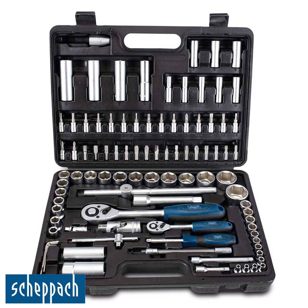 Scheppach TB94 Сет од 95 Алати во Куфер