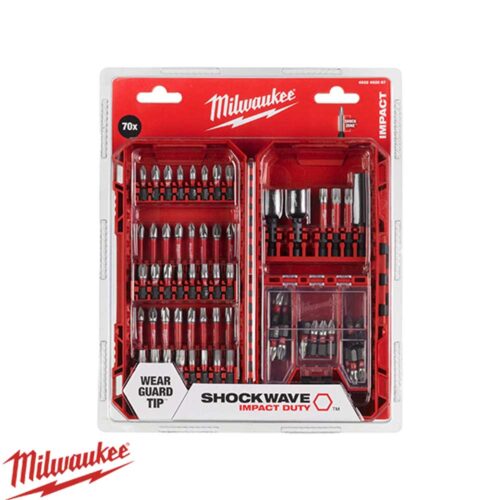 Milwaukee SHOCKWAVE™ Impact-Duty™ Сет битови 70 парчиња